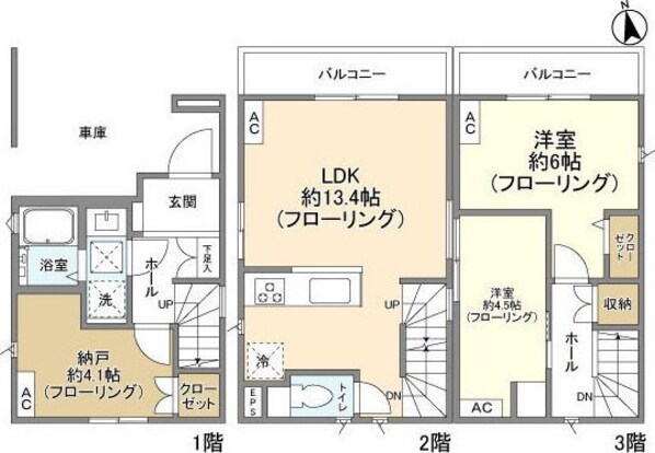 Ｋｏｌｅｔ市川＃１６の物件間取画像